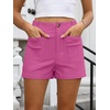 image:imageANRABESS Dressy Shorts for Women with Flat Pockets  WrinkleFree Stretchy Comfort Shorts Business Casual Office Work 2026 Summer Cute ClothesHot Pink