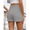 image:imageANRABESS Dressy Shorts for Women with Flat Pockets  WrinkleFree Stretchy Comfort Shorts Business Casual Office Work 2026 Summer Cute ClothesLight Grey