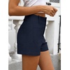 image:imageANRABESS Dressy Shorts for Women with Flat Pockets  WrinkleFree Stretchy Comfort Shorts Business Casual Office Work 2026 Summer Cute ClothesNavy Blue