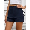 image:imageANRABESS Dressy Shorts for Women with Flat Pockets  WrinkleFree Stretchy Comfort Shorts Business Casual Office Work 2026 Summer Cute ClothesNavy Blue