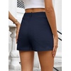 image:imageANRABESS Dressy Shorts for Women with Flat Pockets  WrinkleFree Stretchy Comfort Shorts Business Casual Office Work 2026 Summer Cute ClothesNavy Blue