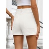 image:imageANRABESS Dressy Shorts for Women with Flat Pockets  WrinkleFree Stretchy Comfort Shorts Business Casual Office Work 2026 Summer Cute ClothesWhite