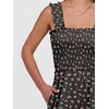 image:imageANRABESS Jumpsuits for Women Casual Smocked Sleeveless Wide Leg Comfy Rompers With Pockets Summer Vacation amp Dressy WearBlack Floral