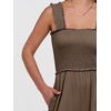 image:imageANRABESS Jumpsuits for Women Casual Smocked Sleeveless Wide Leg Comfy Rompers With Pockets Summer Vacation amp Dressy WearCoffee