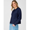 image:imageANRABESS Lightweight Cardigan Sweaters for Women Trendy  Soft Breathable Knit Subtle Cropped Long Sleeve Button Down Crewneck Relaxed Loose Fit Casual amp Work Wear Fall OutfitsNavy Blue