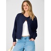 image:imageANRABESS Lightweight Cardigan Sweaters for Women Trendy  Soft Breathable Knit Subtle Cropped Long Sleeve Button Down Crewneck Relaxed Loose Fit Casual amp Work Wear Fall OutfitsNavy Blue