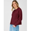 image:imageANRABESS Lightweight Cardigan Sweaters for Women Trendy  Soft Breathable Knit Subtle Cropped Long Sleeve Button Down Crewneck Relaxed Loose Fit Casual amp Work Wear Fall OutfitsRed