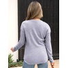 image:imageANRABESS Long Sleeve Shirts for Women Henley Tops Dressy Casual TShirts Blouses 2026 Fall Lightweight SweatersGrey
