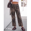 image:imageANRABESS Women Barrel Jeans Baggy High Waist Wide Leg Pants  Ankle Length Denim with PocketGoing Out Y2K StreetwearSummer Casual Daily Wear Relaxed Fit Boyfriend StyleFall WinterLeopard
