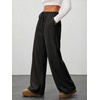 image:imageANRABESS Womens Baggy Wide Leg Palazzo Pants  Loose Fit Drawstring Elastic Waist Trousers with Pockets Casual Flowy Lounge Work Outfits 2026 Fall summer ClothesBlack