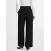 image:imageANRABESS Womens Buckle Dress Pants with Pockets  Wide Leg Low Waist Office Dressy Formal Business Casual Long Fall Trousers with Pockets Solid amp StripedBlack