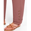 image:imageANRABESS Womens Casual Cropped Pants Drawstring Elastic Waist Ankle Trousers Comfy for Lounge Office Versatile Daily WearDusty Rose