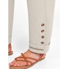 image:imageANRABESS Womens Casual Cropped Pants Drawstring Elastic Waist Ankle Trousers Comfy for Lounge Office Versatile Daily WearLight Beige