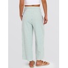 image:imageANRABESS Womens Striped Gingham Palazzo Pants  Wide Leg Smocked High Waisted Cropped PJ Bottoms Lounge amp Casual Summer Fall Comfy Cute Pants with PocketsGreen White Stripe Stripe