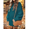 image:imageANRABESS Womens Sweater Dress Oversized Cable Knit Chunky Long Sleeve Short Dresses 2026 Fall Outfits Vacation Winter ClothesOpal
