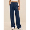 image:imageANRABESS Womens Wide Leg Baggy Sweatpants  High Waisted Loose Fit Track Pants with Pockets Soft Comfy Casual Lounge amp Travel Outfits Fall Winter ClothesDark Blue