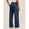 image:imageANRABESS Womens Wide Leg Baggy Sweatpants  High Waisted Loose Fit Track Pants with Pockets Soft Comfy Casual Lounge amp Travel Outfits Fall Winter ClothesDark Blue