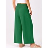 image:imageANRABESS Womens Wide Leg Palazzo Pants with Pockets  Lightweight Breathable High Waisted Pants Beach Vacation Flowy Lounge amp Casual Summer TrousersGreen