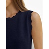 image:imageANRABESS Womens Sleeveless Scallop Knit Sweater Vest  Tank Tops Soft Blend Crew Neck Pullover Wavy Hem Regular Fit Preppy Y2K Style Lightweight Summer Fall 2026 Casual ChicNavy Blue