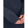 image:imageANRABESS Women Long Sleeve Slim Fit Sweaters Top  Crew Neck Non See Through Cozy Stretchy Knit Shirts Casual Office Travel Winter Layering Fall Spring Faux Wool ClothingNavy Blue