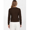image:imageANRABESS Womens Cropped Crew Neck Long Sleeve Sweater  Lightweight Soft Ribbed Knit PulloverSlim Fit TopsBusiness Casual OutfitsWork Office AllDay WearFall Winter ClothesCoffee