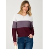 image:imageANRABESS Womens Cropped Crew Neck Long Sleeve Sweater  Lightweight Soft Ribbed Knit PulloverSlim Fit TopsBusiness Casual OutfitsWork Office AllDay WearFall Winter ClothesWhitecoffeered