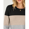 image:imageANRABESS Womens Cropped Crew Neck Long Sleeve Sweater  Lightweight Soft Ribbed Knit PulloverSlim Fit TopsBusiness Casual OutfitsWork Office AllDay WearFall Winter ClothesBlackbeigegrey