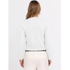 image:imageANRABESS Womens Long Sleeve Cropped Pullover Sweaters  V Neck Scalloped Lightweight Sweater Tops Soft Comfy Business Casual Work Travel Vacation Fall Winter Layer ClothingWhite