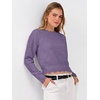 image:imageANRABESS Womens Long Sleeve Scalloped Cropped Sweaters  Lightweight Soft Comfy Ribbed KnitDressy Casual Pullover TopsBusiness Work OfficeTravel Vacation WearFall Winter ClothesPurple