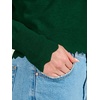 image:imageANRABESS Womens Long Sleeve Scalloped Cropped Sweaters  Lightweight Soft Comfy Ribbed KnitDressy Casual Pullover TopsBusiness Work OfficeTravel Vacation WearFall Winter ClothesForest Green