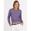 image:imageANRABESS Womens Long Sleeve Scalloped Cropped Sweaters  Lightweight Soft Comfy Ribbed KnitDressy Casual Pullover TopsBusiness Work OfficeTravel Vacation WearFall Winter ClothesPurple