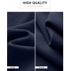 image:imageANRABESS Womens Long Sleeve Sweatshirt Crewneck Tunic Tops  Side Split High Low HemLoose Rayon BlendRibbed CuffsCasual Lounge School Daily OutfitsFall SpringDark Blue