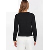 image:imageANRABESS Womens Long Sleeve V Neck Cropped Sweaters  Classic Pullover Basic Tops Soft Comfy Lightweight Business Casual Work Travel Vacation Fall Winter Layer ClothesBlack