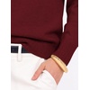 image:imageANRABESS Womens Long Sleeve Wool Blend Sweater Tops  V Neck LightweightCozy Soft PulloverElegant Business Casual WearWork Office Basic OutfitsEarly Fall Winter Layer ClothesWine Red