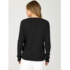 image:imageANRABESS Womens Long Sleeve Wool Blend Sweater Tops  V Neck LightweightCozy Soft PulloverElegant Business Casual WearWork Office Basic OutfitsEarly Fall Winter Layer ClothesBlack