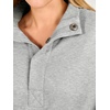 image:imageANRABESS Womens Oversized Long Sleeve Cropped Sweatshirts  Button Henley Neck Sweat Shirts Soft Comfy Pullover Tops Relaxed Fit Casual Daily Wear Fall Winter Fashion ClothingLight Grey