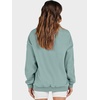 image:imageANRABESS Womens Oversized Sweatshirts Mock Neck Pullover  Cozy Fleece Long Sleeve Tops Casual Daily Wear Going Out amp Preppy Loose Fit 2026 Fall Winter Trendy OutfitsLight Green