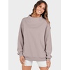 image:imageANRABESS Womens Oversized Sweatshirts Mock Neck Pullover  Cozy Fleece Long Sleeve Tops Casual Daily Wear Going Out amp Preppy Loose Fit 2026 Fall Winter Trendy OutfitsKhaki