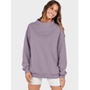 image:imageANRABESS Womens Oversized Sweatshirts Mock Neck Pullover  Cozy Fleece Long Sleeve Tops Casual Daily Wear Going Out amp Preppy Loose Fit 2026 Fall Winter Trendy OutfitsNutmeg