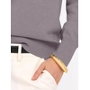 image:imageANRABESS Sweaters for Women Polo Collared Knit Long Sleeve Pullover  Soft Lightweight Cozy Feel V Neck Button Shirts Business Casual amp Office Clothes Fall Winter Dressy WearNutmeg
