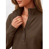 image:imageANRABESS Sweatshirt for Womens Waffle Knit Henley Pullover  Lightweight Soft Thermal Regular Fit Long Sleeve Half Button Topsfor Casual Daily amp Preppy Spring amp Fall WeatherCoffee