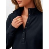 image:imageANRABESS Sweatshirt for Womens Waffle Knit Henley Pullover  Lightweight Soft Thermal Regular Fit Long Sleeve Half Button Topsfor Casual Daily amp Preppy Spring amp Fall WeatherNavy