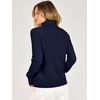 image:imageANRABESS Women Quarter Zip Long Sleeve Fall Pullover Sweater  Soft Knit Fabric Medium Stretch Business Casual Work Office Travel Vacation 2026 Trendy Fashion Winter Cozy OutfitsNavy Blue