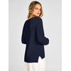 image:imageANRABESS Womens Fall v Neck Knit Sweater  Cozy Soft Spilt Hem Pullover Long Sleeve Loose Fit Tops Basic Business Casual Work Layering Trendy Winter OutfitsNavy Blue