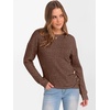 image:imageANRABESS Womens Long Sleeve Tunic Top 2026 Fall Sweaters Lightweight Ribbed Knit Buttons Shirts Casual Work OutfitsBrown