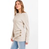 image:imageANRABESS Womens Long Sleeve Tunic Top 2026 Fall Sweaters Lightweight Ribbed Knit Buttons Shirts Casual Work OutfitsLight Khaki