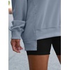 image:imageANRABESS Womens Long Sleeve VNeck Oversized Sweatshirts  Soft Lightweight Loose Fit Pullover Tops Casual School Workout Office Tunic Shirts Teen Girls Outfit Fall Winter ClothesLight Blue