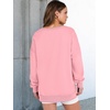 image:imageANRABESS Womens Long Sleeve VNeck Oversized Sweatshirts  Soft Lightweight Loose Fit Pullover Tops Casual School Workout Office Tunic Shirts Teen Girls Outfit Fall Winter ClothesPink