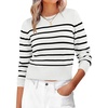 White Black Stripe