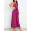 image:imageANRABESS Women Summer Dressy Jumpsuits One Shoulder Sleeveless Casual Wide Leg Pants Romper Jumper 2026 Trendy OutfitsDeep Rose